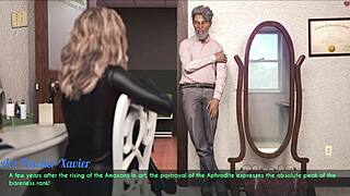 wife and stepmother in hentai game 😏