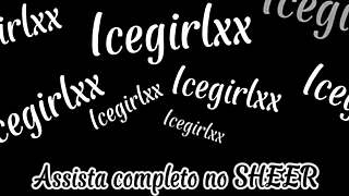 man, icegirlxx's pink pussy gets so wet seein a huge dick, she sucked hard n got cum twice!