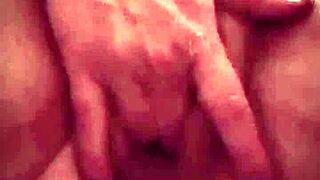 She Massages Her Juicy Fat Pussy