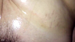 Step mom shares emotional moment fingering her fat pussy with son