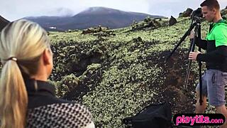 Nasty Photographer Engages With Model Outdoors