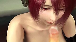 Demonically wild redhead delivers a spectacular blowjob in 3D hentai part 02!