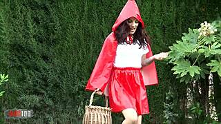 Red Riding Hood Jordan Kali Takes on a Monster Cock