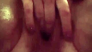 She Massages Her Juicy Fat Pussy