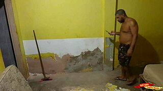 Seducing the Bricklayer My Husband Hired for Raw Action