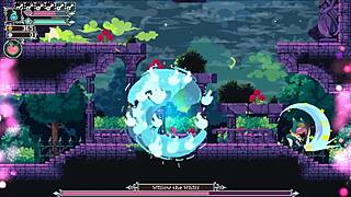 Flip Witch Pixel Game Ep 12 Ghost Boss Anime Boobs