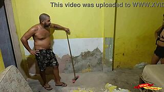 Seducing the Bricklayer My Husband Hired for Raw Action