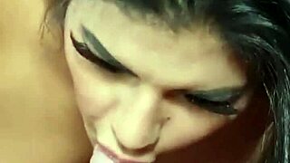 Sheila ortega gives POV blowjob to boyfriend at home with kissing and fake tits