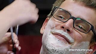 Petite Lady Bug Gags on Cock in Doggystyle!