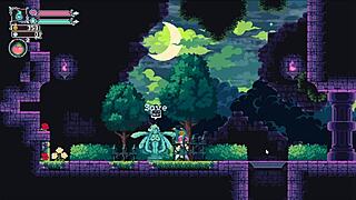 Flip Witch Pixel Game Ep 12 Ghost Boss Anime Boobs