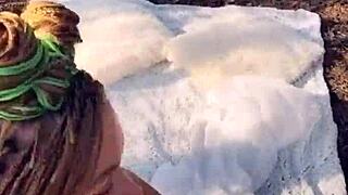 Mia Bandini gets ass fucked and creampied