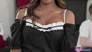 Specific Stepmom Armani Black Craves Deep Creampie in S2-E5 Encounter