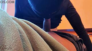 Stepsister Sucks Stepbrother's Monster Cock