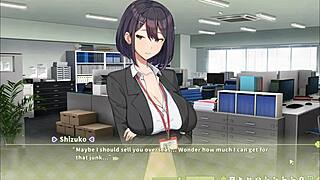 Summer Clover In Harem Hentai Game Episode 1, Fired Due To His Giant Cock