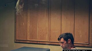 Bridgette B interrogates the hard cock.