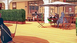 Holy Cow! Belfast Invites Me for Lunch in Free POV Azurlane Full Movie