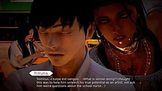 Waifu Academy - Isabela Bianchi nude in 18 sexy porn game scenes