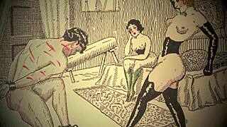 Just stumbled upon some cool vintage erotic drawings today.