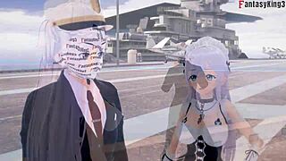 Holy Cow! Belfast Invites Me for Lunch in Free POV Azurlane Full Movie