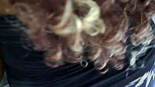 got heated watching my hermanastra busy in the kitchen today