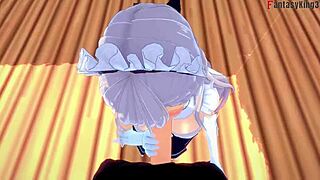 Holy Cow! Belfast Invites Me for Lunch in Free POV Azurlane Full Movie