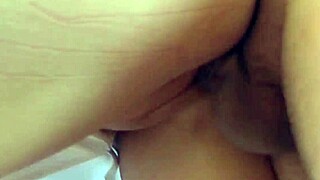 Jizzorama - Painful anal debut for first-time blonde star.