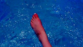 Perky Tit Brunette Enjoys Intense Lesbian Shower Sex With Monster Cock