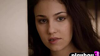 Busty Teen Sophie Limma Strips with Passion and Shows Perfect Body