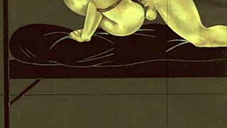 Detailed vintage erotic drawings from antique comics and anime