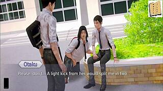 Academy 74 Hentai Game Anal Action