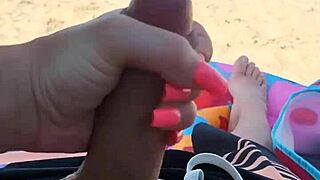 want to see me get him off on the public beach?