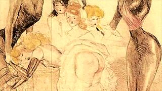 Yo, check these vintage erotic drawings, so cool! 😍