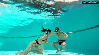 Group Sex Underwater with Eva Sasalka Feels Absolutely Thrilling and Wild
