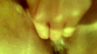 Morning Squirt Explosion from Sexy Black Babe