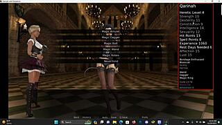 Damsels and dungeons quest with big tits teen