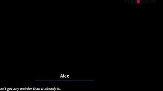 Alex Watches Indian Jena Showering in 3D