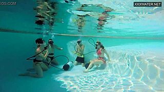 Group Sex Underwater with Eva Sasalka Feels Absolutely Thrilling and Wild
