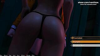 Two Young Sluts Share Cock In Public Outdoor Threesome