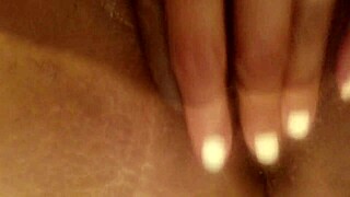 Morning Squirt Explosion from Sexy Black Babe