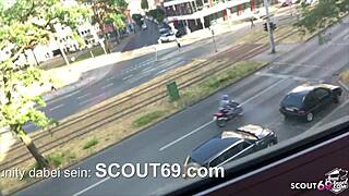 quick blowjob for user at sextreffen with german redhead 🔥