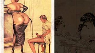 Vintage Erotic Drawings From Retro Hentai Anime