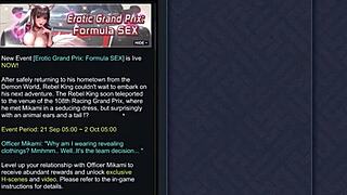 ep1 racer girl mikami teases with big tits