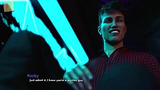 welcome to free will 34, featuring big tits in 3d hentai game