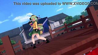 hey, kokoro’s revenge in this mmd animation is wild