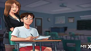 hey, wanna learn French with Summertimesaga episode 1 part 35?