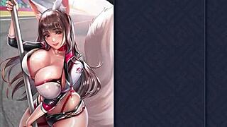 ep1 racer girl mikami teases with big tits