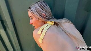 Blonde Thea Summers in Public Casting Interview