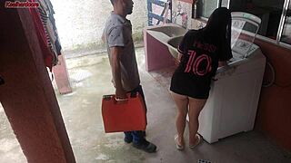 hey, married housewife, pay the washing machine tech with your ass while hubby’s out?