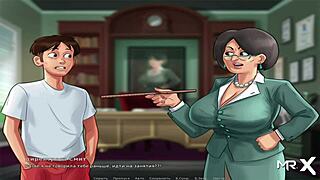 hey, wanna learn French with Summertimesaga episode 1 part 35?