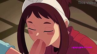 I asked my stepbrother to cum inside me in this cartoon